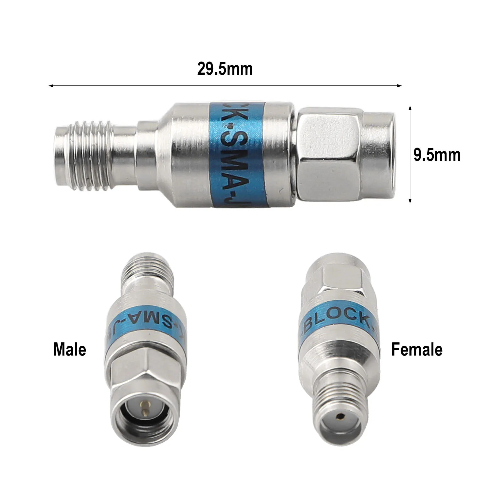 Block Signal Impedance Medium Power Applications DC Block Impedance Medium Power Applications Model Mtri-element