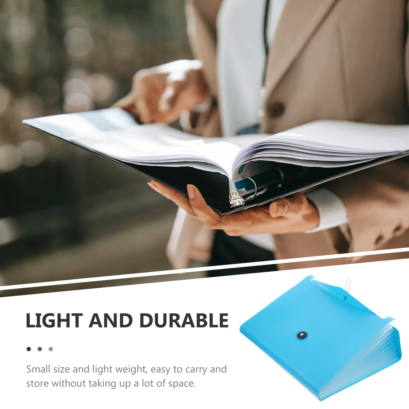 แฟ้มเอกสารแบบพับได้ แฟ้มจัดระเบียบเอกสาร ตัวแบ่งสีสันสดใส แฟ้มเอกสารหลายชั้น อุปกรณ์สำนักงาน ใบเสร็จรับเงิน