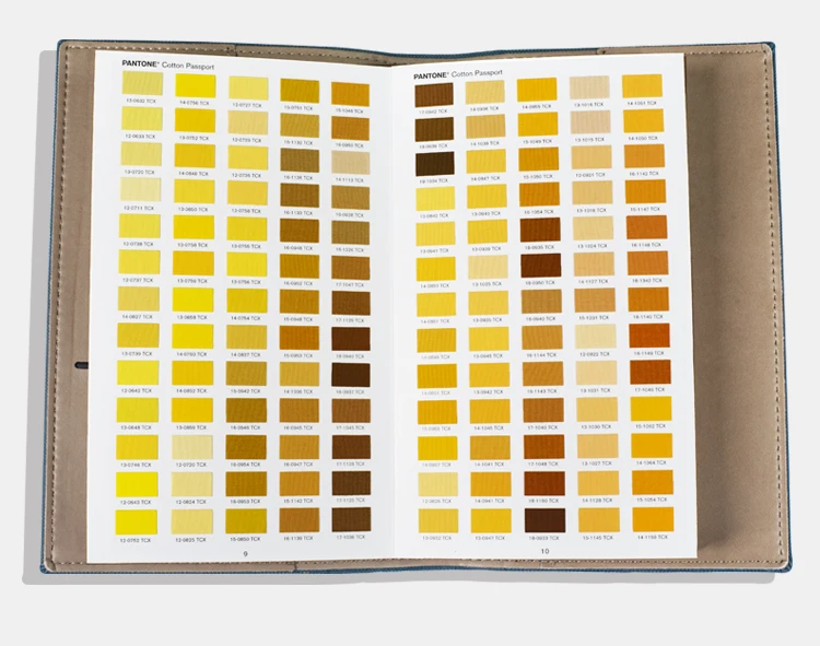 PANTONE-TCX دليل اللون ، والأزياء الداخلية المنزل ، جواز سفر القطن ، fالمفتاح 200a