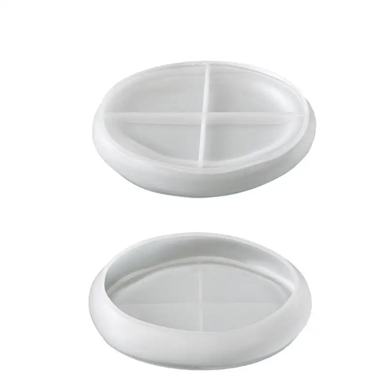 Small Tray Silicone Mold for DIY Resin Casting, Cloud Outline Tray Mold with Smooth Cavity for Epoxy Resin, UV Resin, Polymer