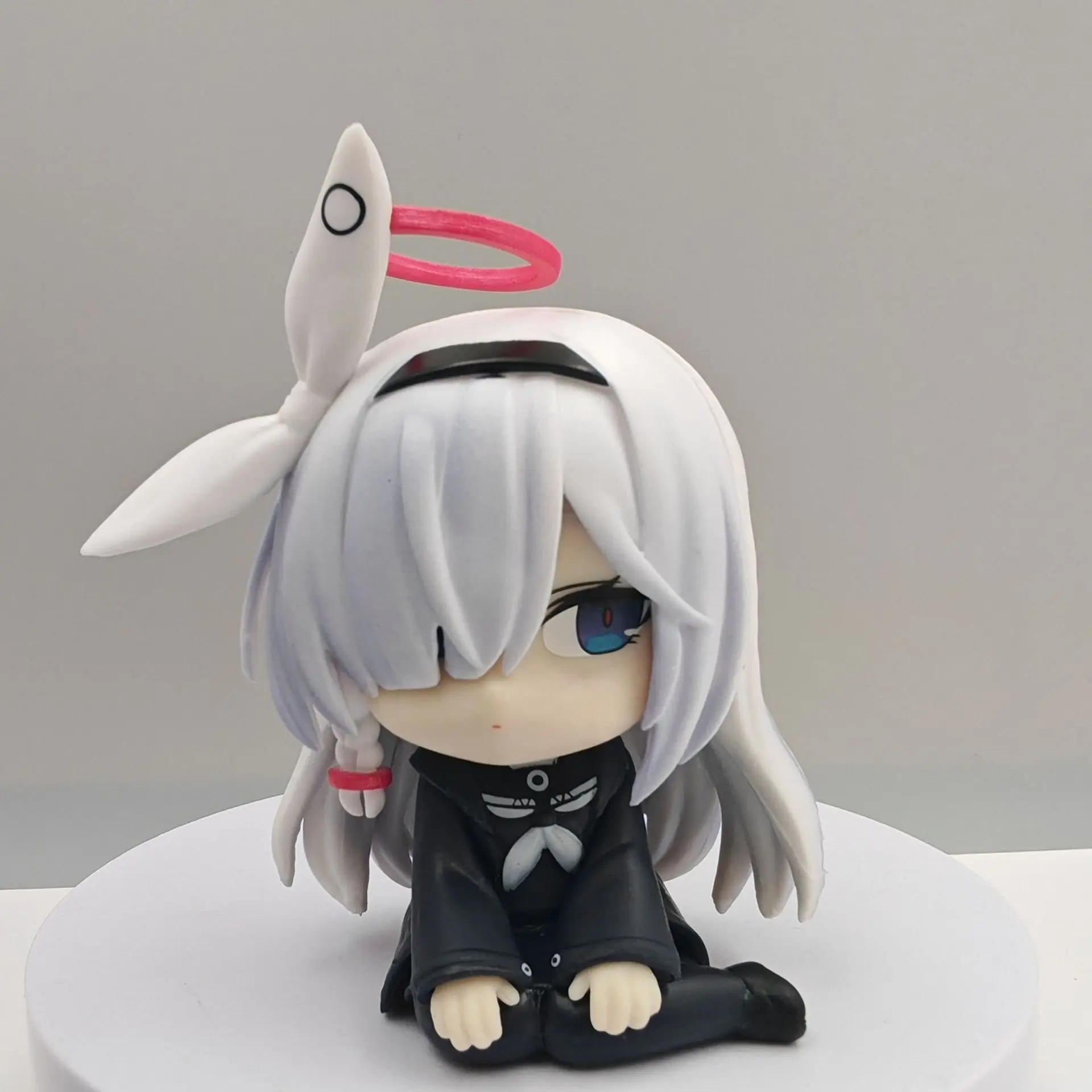 Statue de figurine d'action de dessin animé Plana, archives bleues, modèle de collection, ornements de voiture de bureau, modèle de poupée, cadeaux de noël