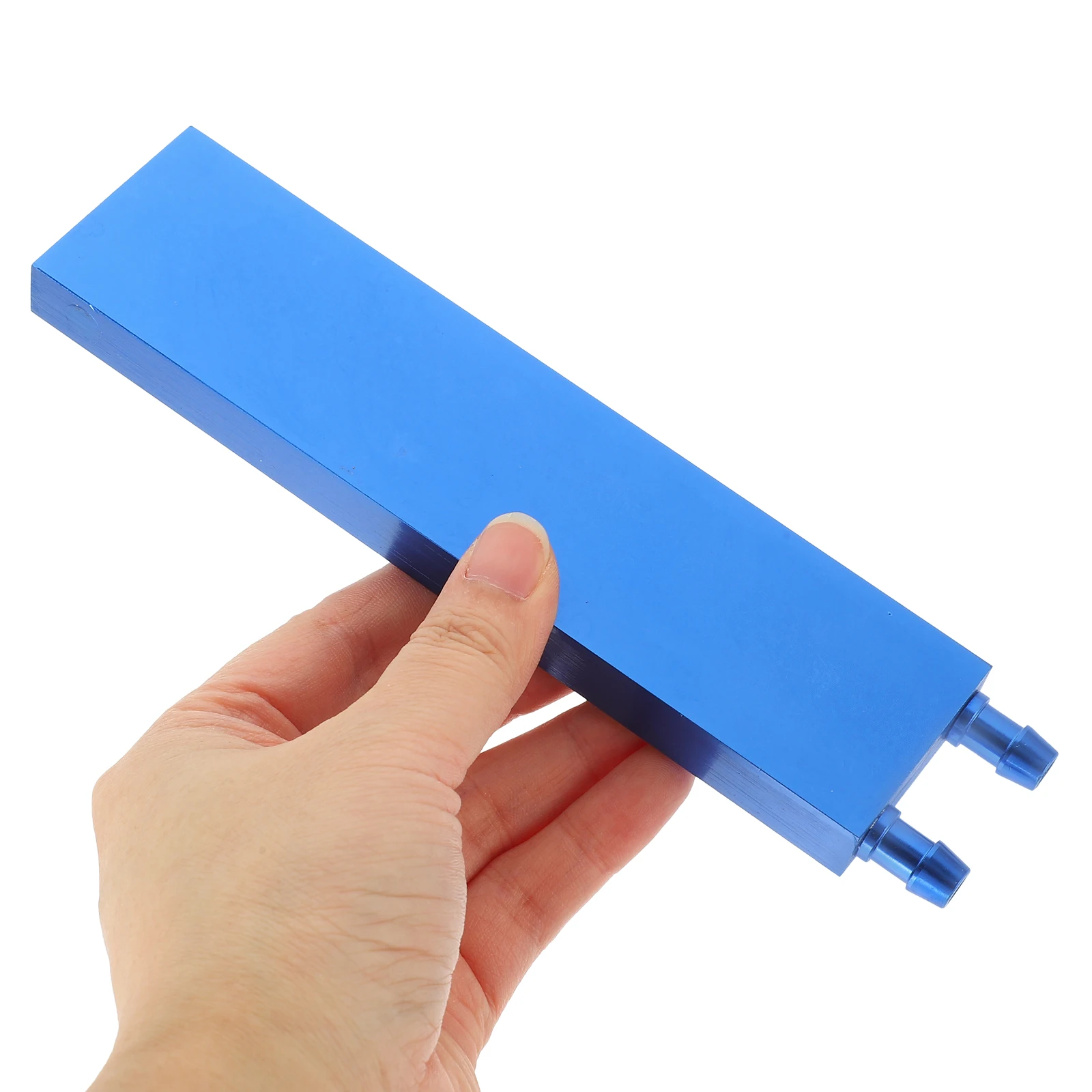 الألومنيوم وحدة المعالجة المركزية المبرد كتلة تبريد المياه 40x120 مللي متر الجانب منفذ السائل المبرد للكمبيوتر GPU برودة ملحقات الكمبيوتر بالوعة الحرارة