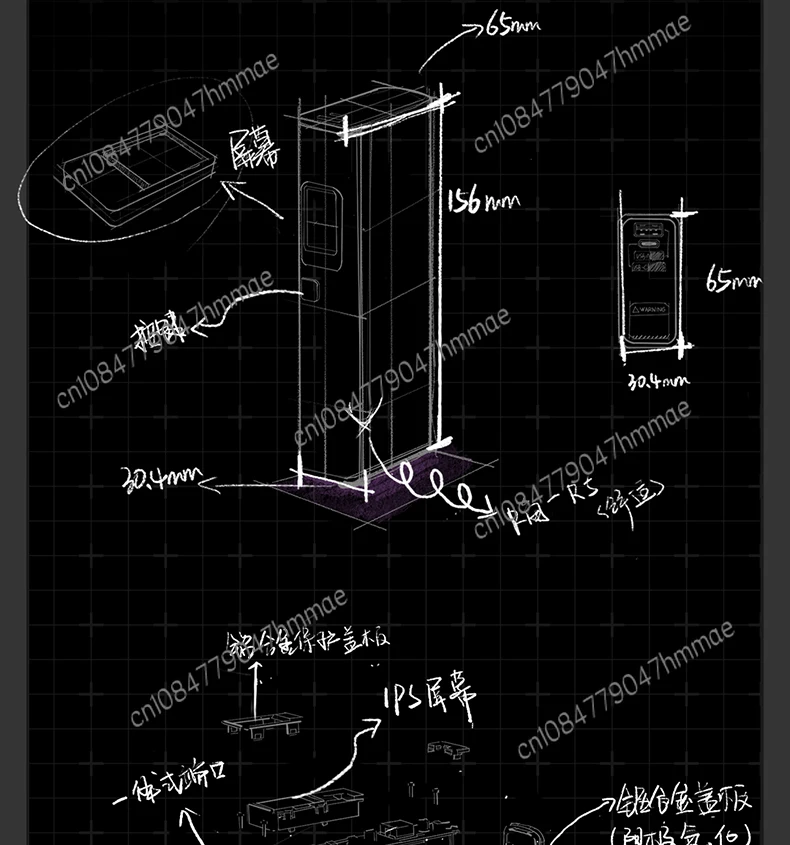 100W 25600mAh PD fast charging high power can be used on the plane outdoor power supply