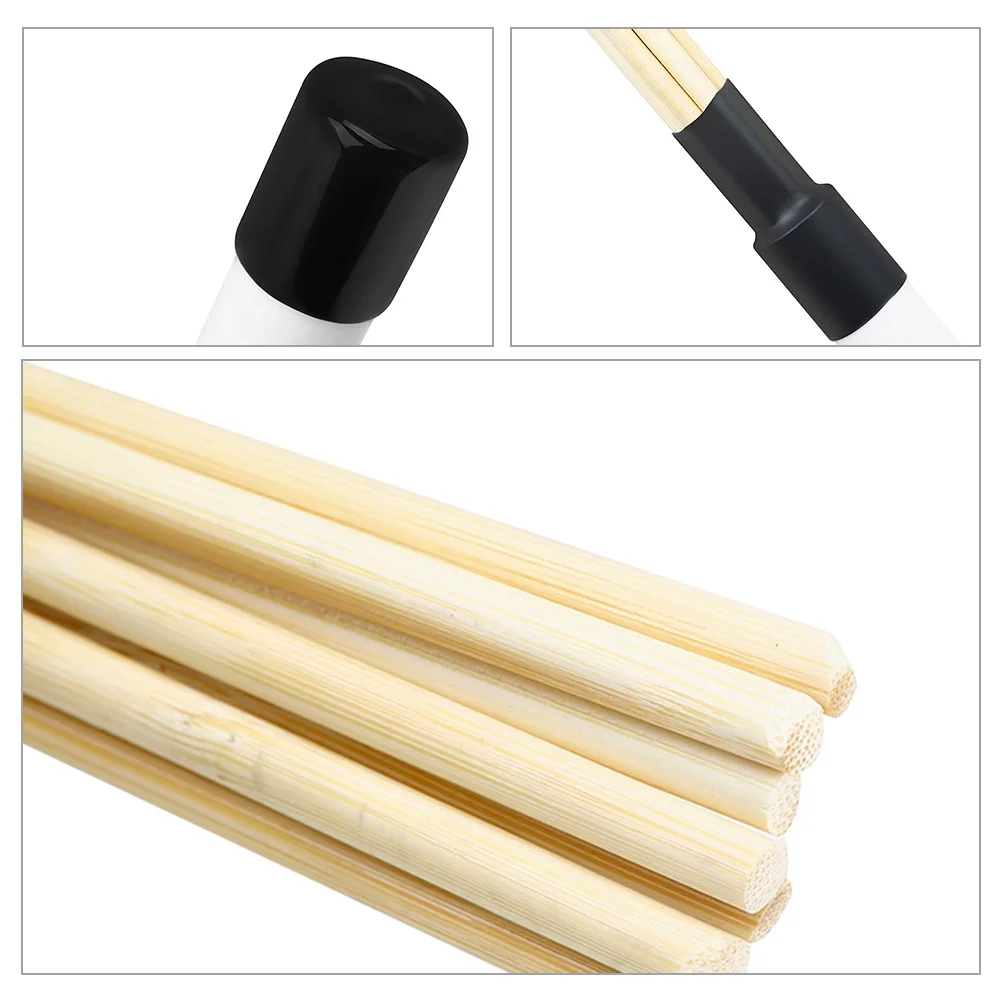

1 Pair Wooden Drum Practice Sticks Durable Long Lasting Beginner Friendly Drum Accessories Percussion Sticks Set Wood Drumsticks