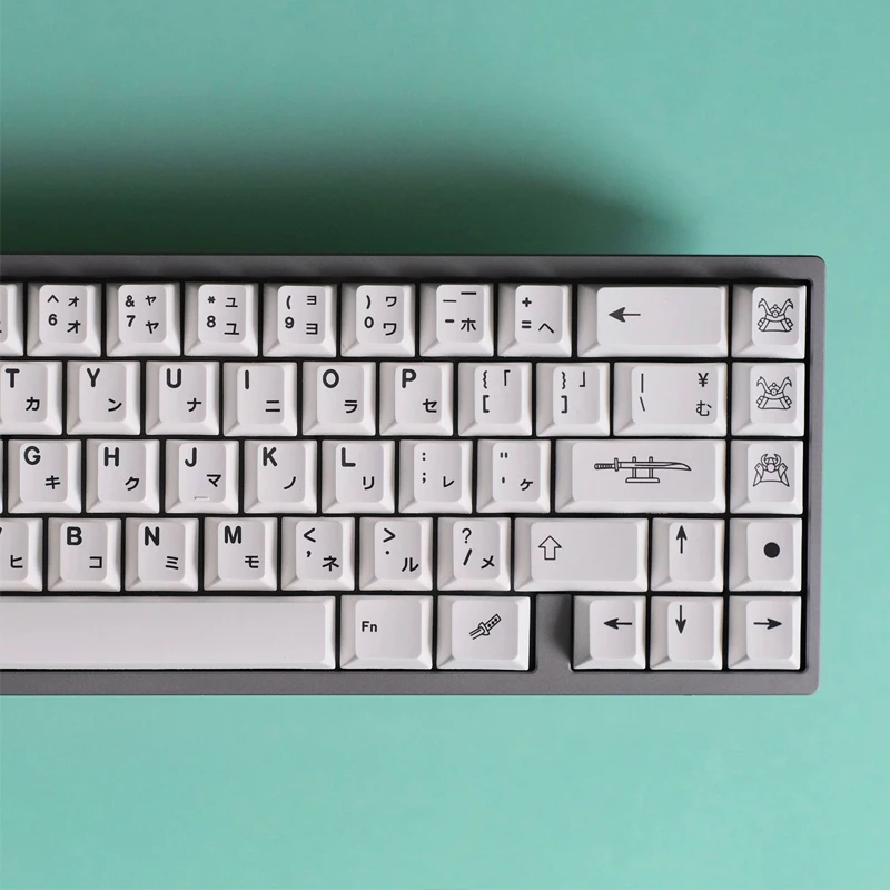 Imagem -04 - Gmk Honor Keycaps para Teclado Mecânico Japonês Inglês Perfil Cereja Pbt Sublimação Dye Switch mx Gk61 67 84 87 980