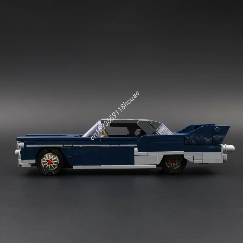 423 elementy MOC Cadillaces Eldorado Brougham City Champions Supercar Model Klocki Konstrukcyjne Zabawki Edukacyjne Do Składania Prezent na Boże Narodzenie