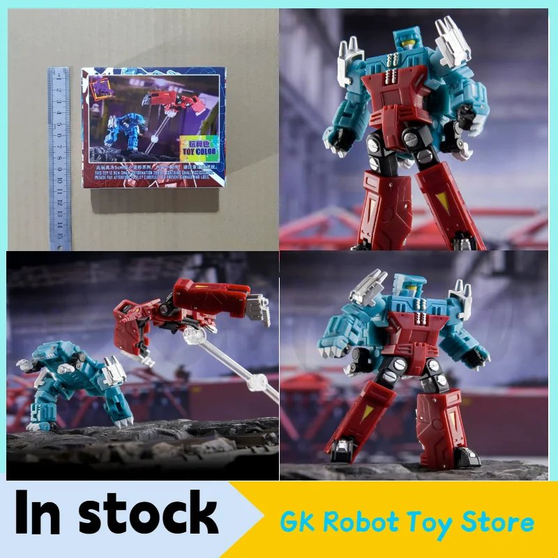 

In Stock Transformation Toy DW-E55T Shock Wave Decibel Toy Color Tape Original Mecha Collection Gift