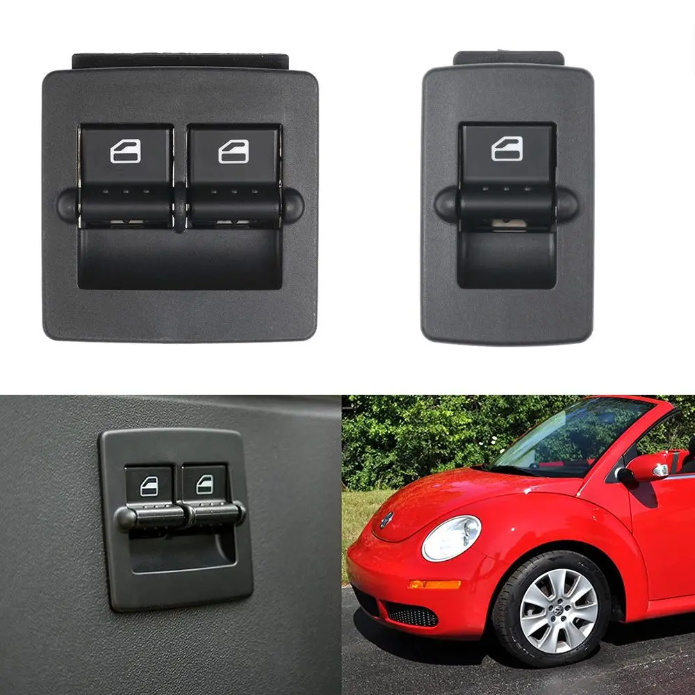 Car Electric Power Master Window Control Switch Driver Side Passenger Side For VW for Beetle 1998-2010 1C0959527A 1C0959855A