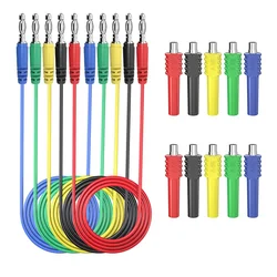 30V/5A Magnetic Test Cable 4mm Banana To Banana Test Leads Cable With Magnetic Connector Multimeter Electrical Equipment