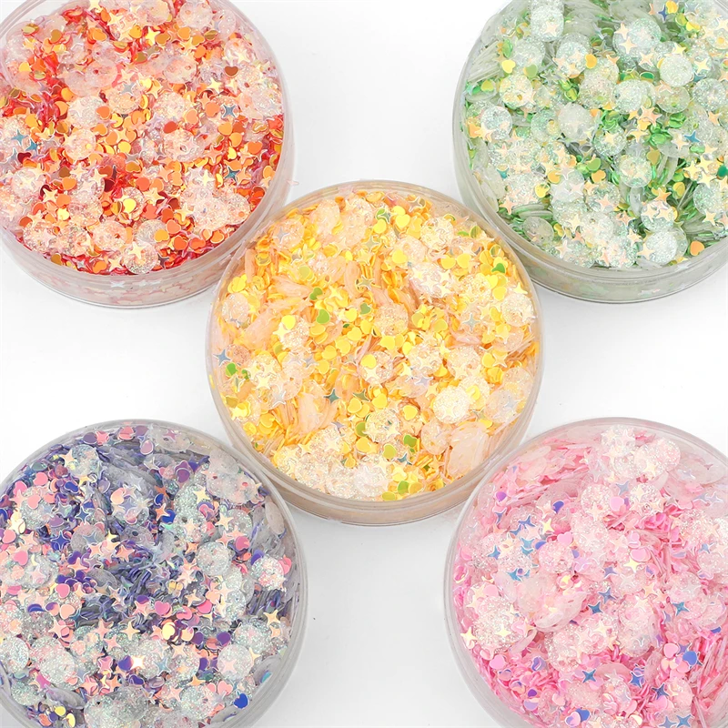 20 g/pacco 3-6mm Paillettes Stile Misto Glitter Paillettes Sciolti Artigianato Paillettes Cucito Abbigliamento Decorazione Accessori FAI DA TE Lentejuelas