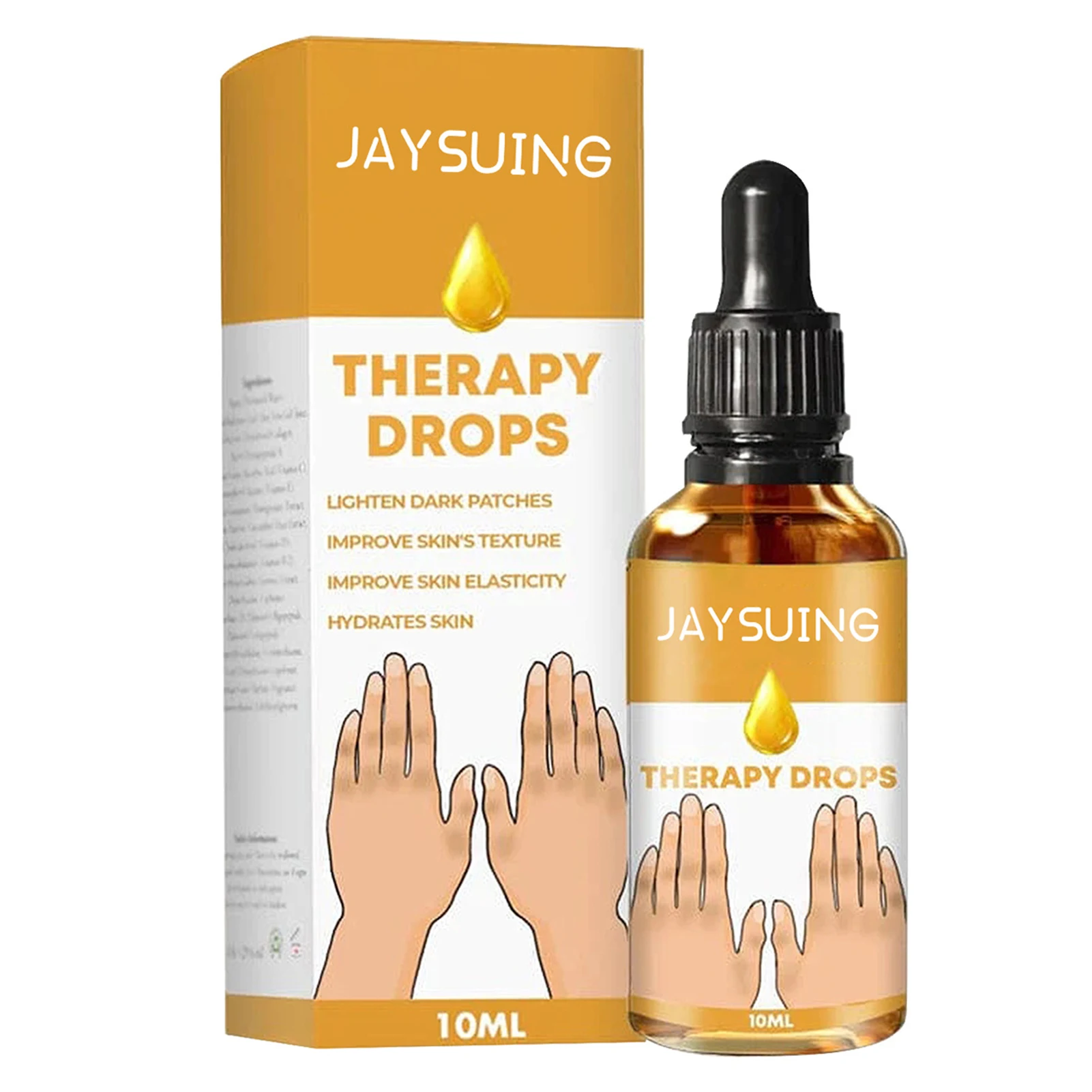 

10ml Moisturizing Finger Whitening Easy Absorption Remove Melanin Hydrating Serum for Female Male Skin Care