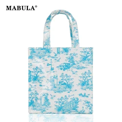 Waterproof PVC Shopping Tote Bags Eco Friendly Reusable Large Shopper Bag Women Top Handle Handbags Female Jelly Shoulder Bags