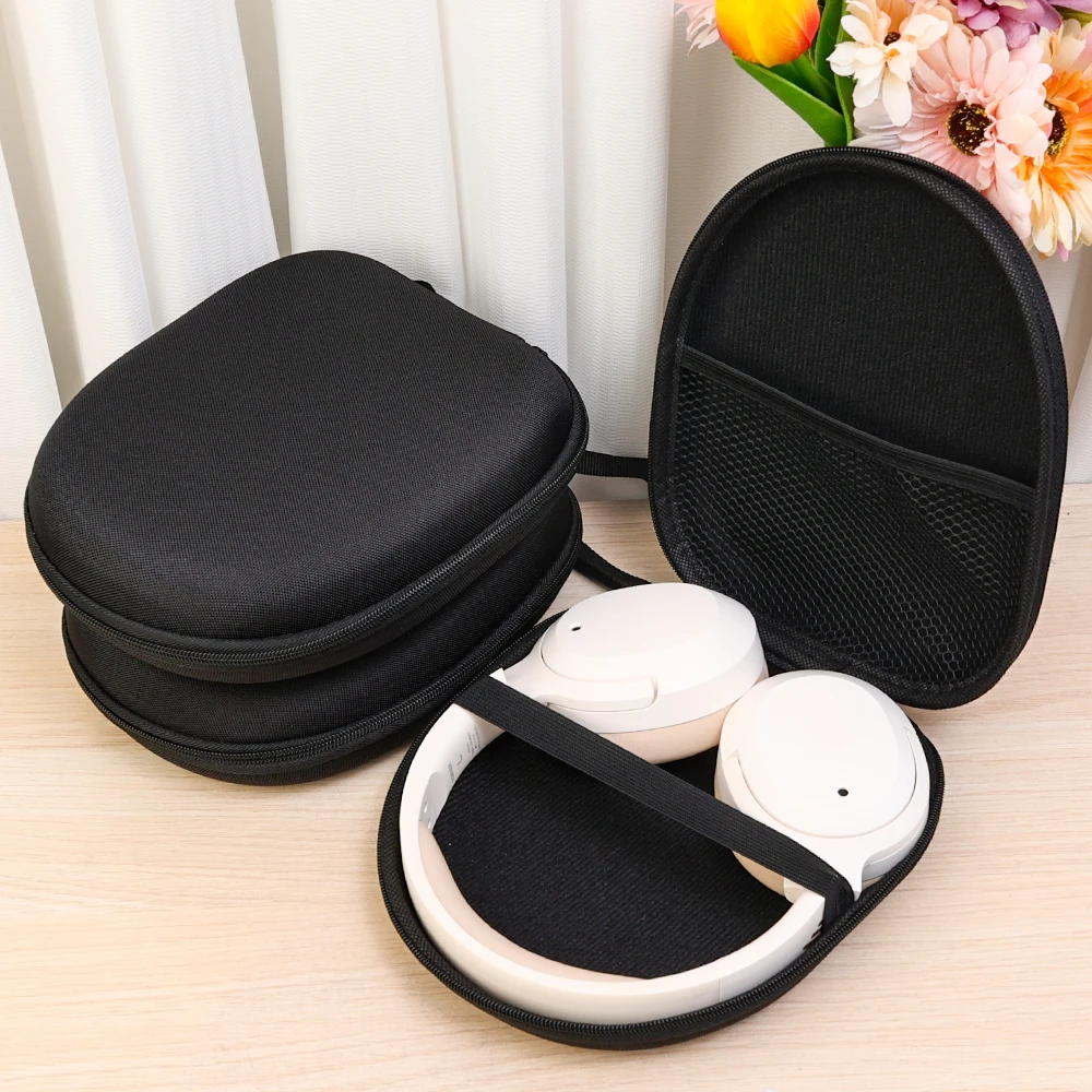 EVA Carrying Headphone Case Headset Travel Bag for Sony MDR-ZX100 ZX110 ZX300 ZX310 ZX600 WH-CH 720N On-Ear Headphones Pouch