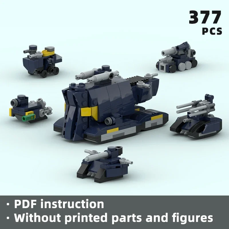 

intricate battalion faction game ground vehicle pack bricks recon tank artillery blocks battle military combat building display
