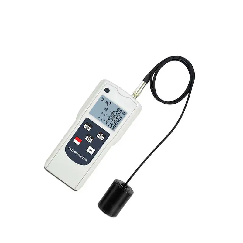 Digital Painting Color Meter AC-115S LED Lamp Triple LCD Display USB RS-232 tristimulus for textile paper Leather painting