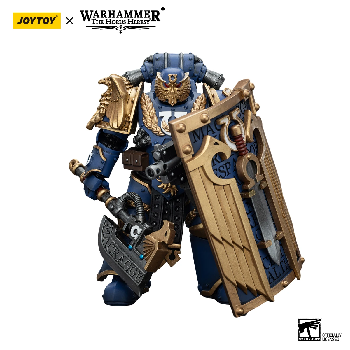 Figurki akcji JOYTOY Warhammer 40k 1/18 Anime 12,2 cm Ultramarines Invictarus Suzerain Squad