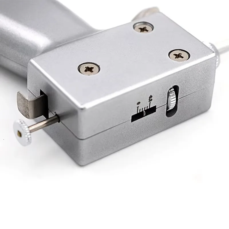 Pistola AI per pollame in metallo regolabile per attrezzature agricole Iniettori per sperma Pistola per inseminazione artificiale di pollo in vendita