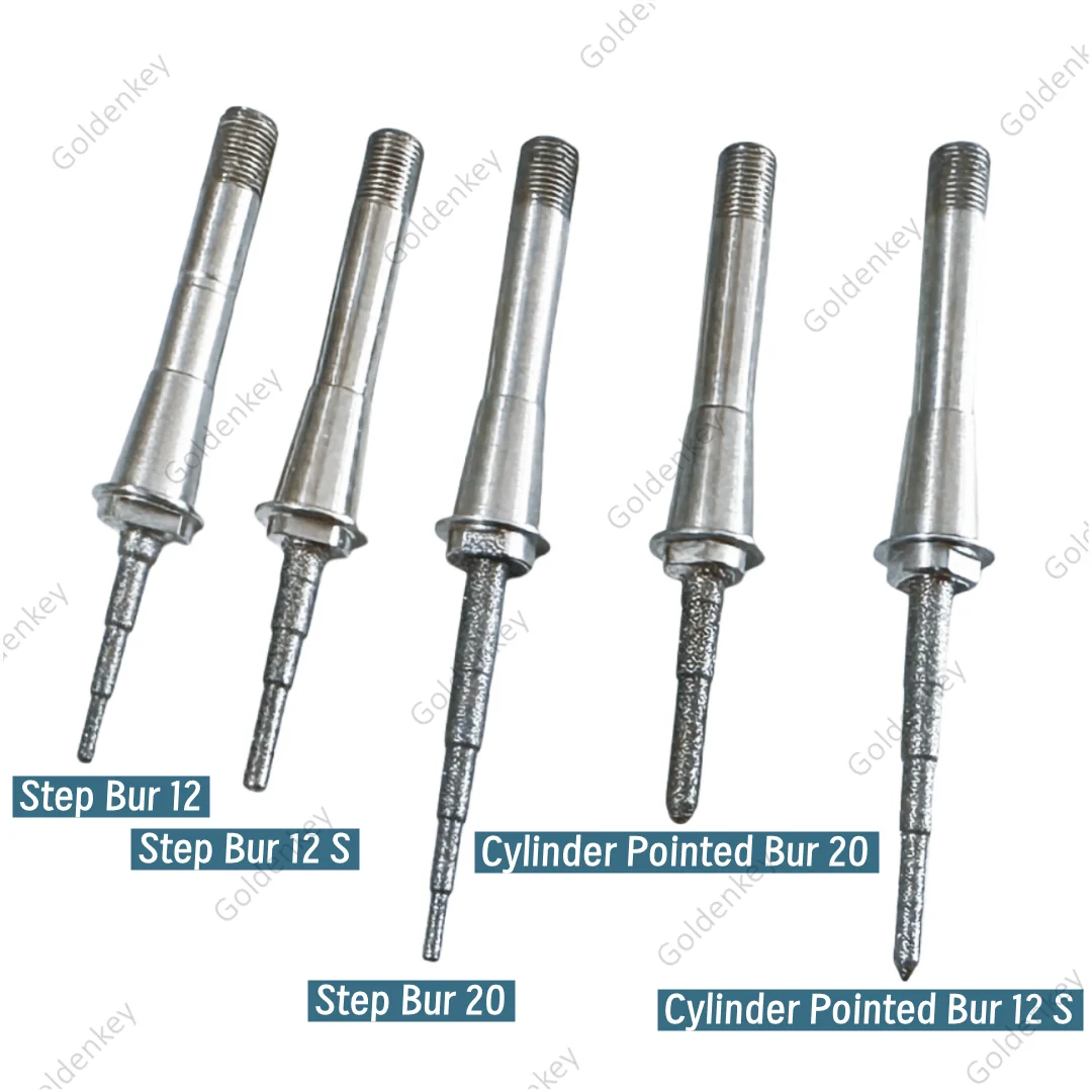 

1Pcs Milling Burs for Sirona CEREC Dental CAD CAM Cylinder Pointed Step Bur MCXL