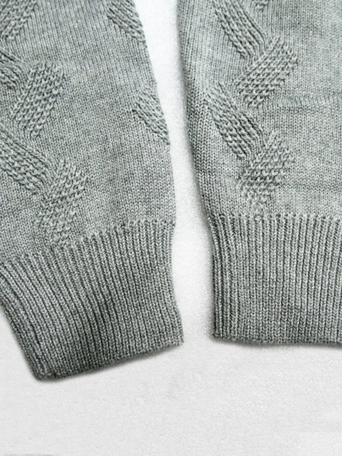 Men's Winter High Ne Knitted Base irt Casual Overhead Warm Large Size Sweater Loose Fit Youthful Sle Long Sve  ...