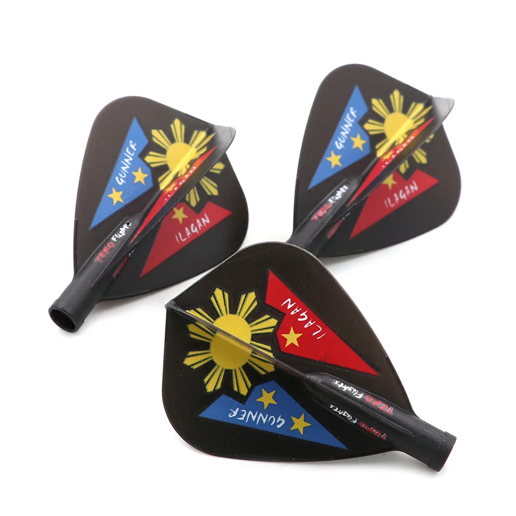 رحلات رمي السهام من CUESOUL TERO AK4 على شكل طائرة ورقية، عبوة من 3 قطع