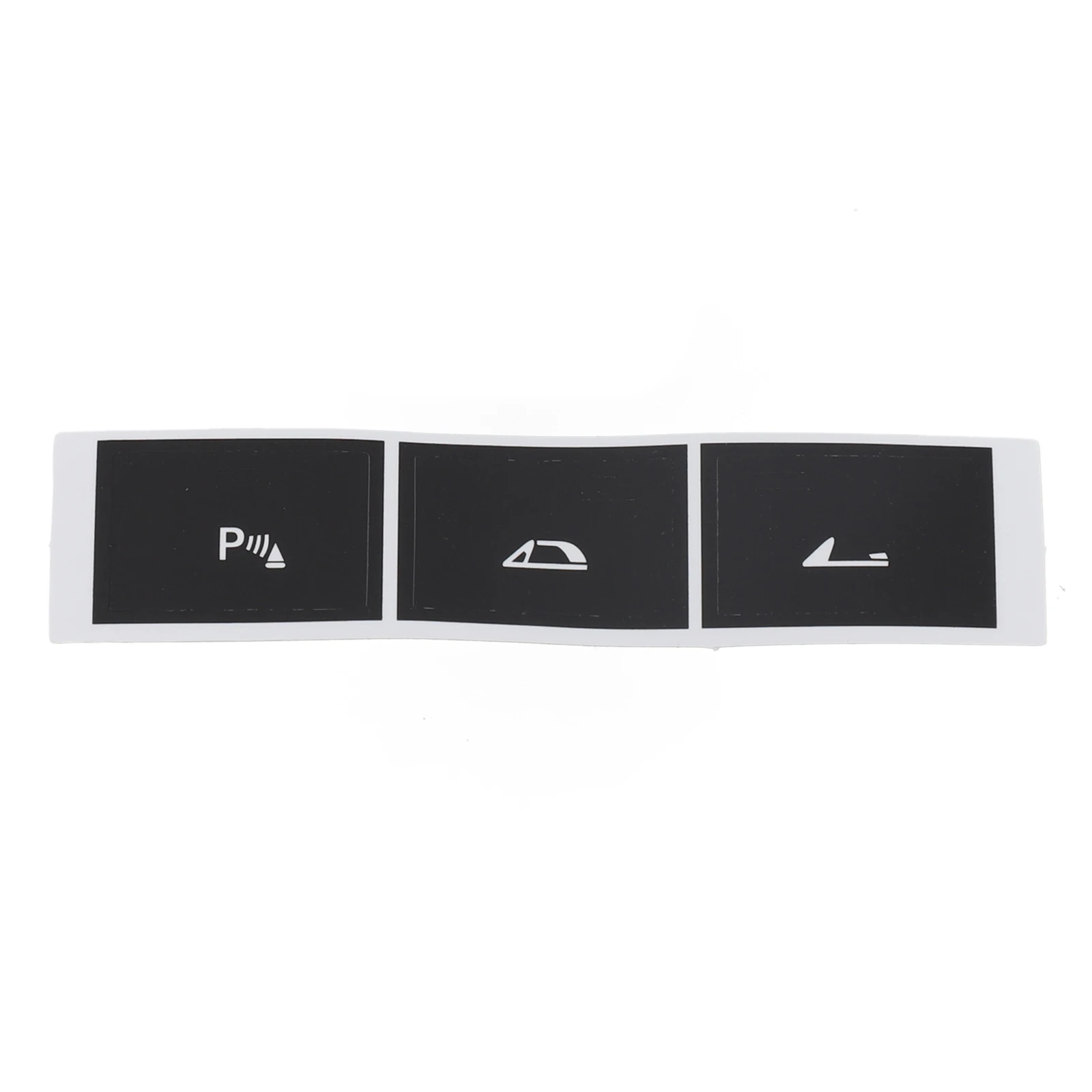 For BMW Z4 E89 2009 to 2016 Push Button Repair Decal Stickers for Center Console Replacement Vinyl Overlay for Push Buttons