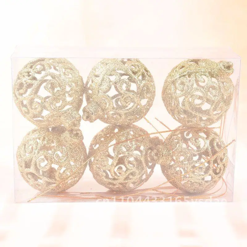 انفجارات عيد الميلاد الكرة الغريبة عيد الميلاد الكرة المجوفة شجرة عيد الميلاد الديكور مشهد عيد الميلاد الديكور #2