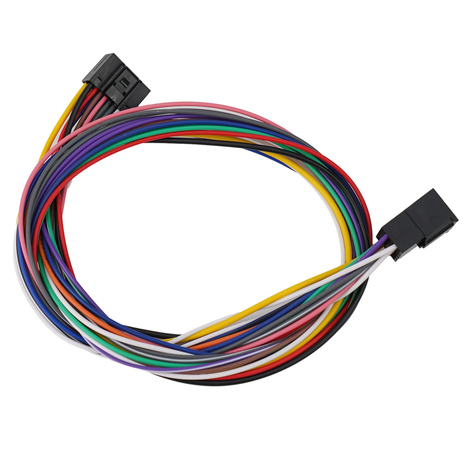 Long Lasting 16Pin Car Stereo Radio ISO Wire Harness Extension Cable 60cm Length Compatible with For Android Player