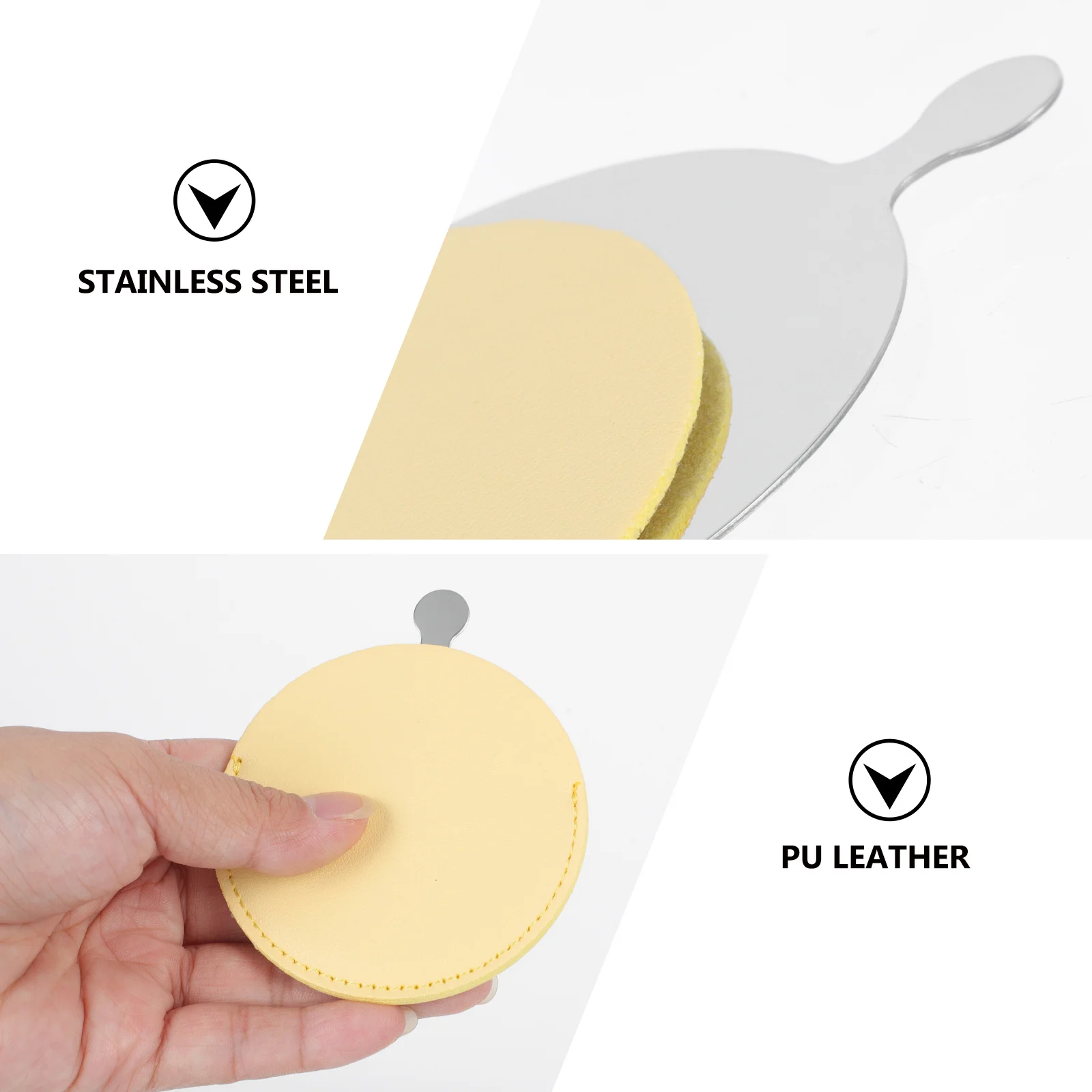 3 pçs portátil compacto mini espelhos de maquiagem pequeno bolso redondo espelho de viagem leve feminino espelho compacto