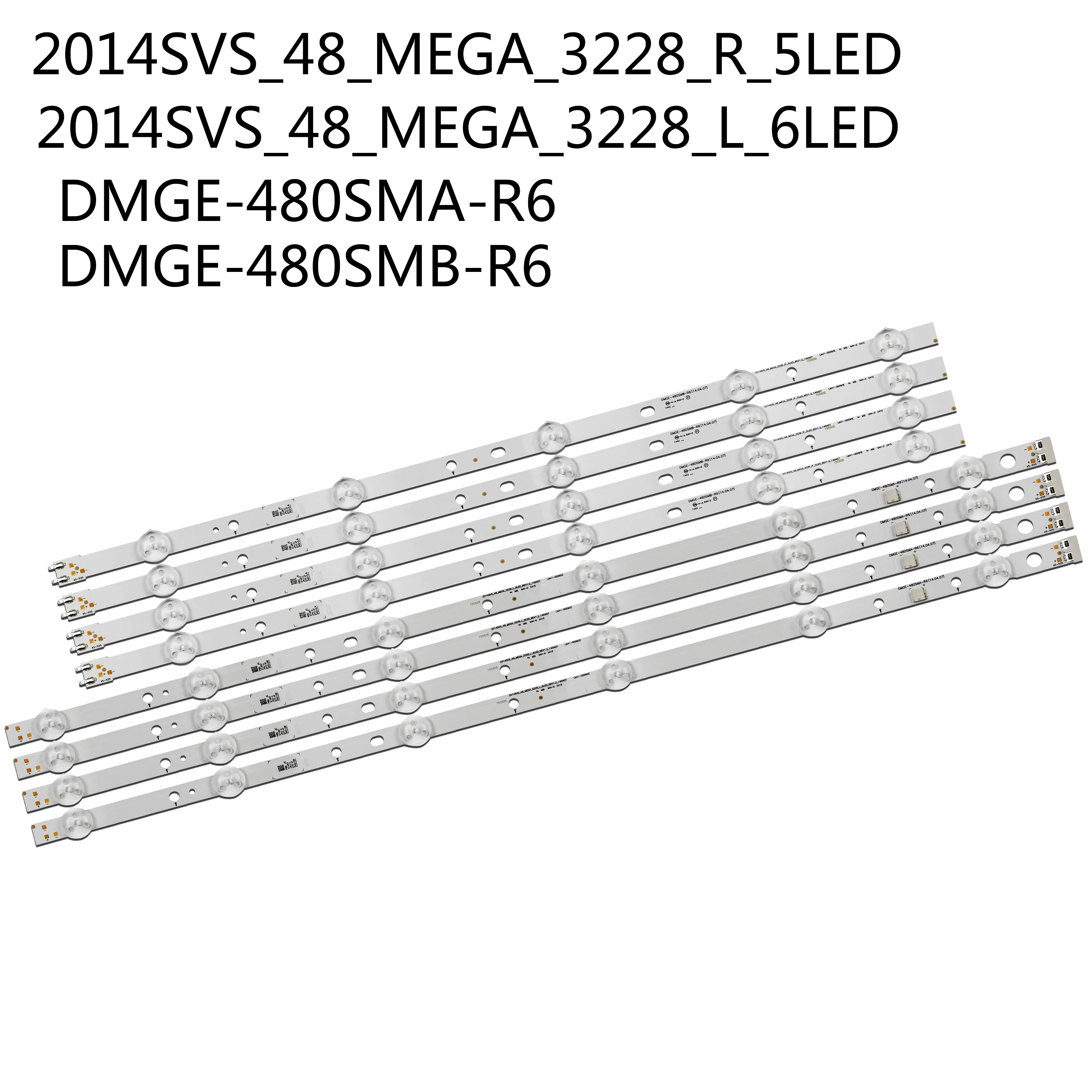 

Светодиодная подсветка HG48AC460KJ Un48h4200AF Un48h4203AG UN48J5200 для DMGE-480SMA-R6 LM41-00090Z LM41-00091E BN96-32769A BN96-32770A