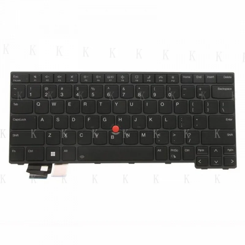 

C новая клавиатура для Lenovo Thinkpad T14 Gen 3 L14 Gen 3 P14s G3 с подсветкой 5N21D68160