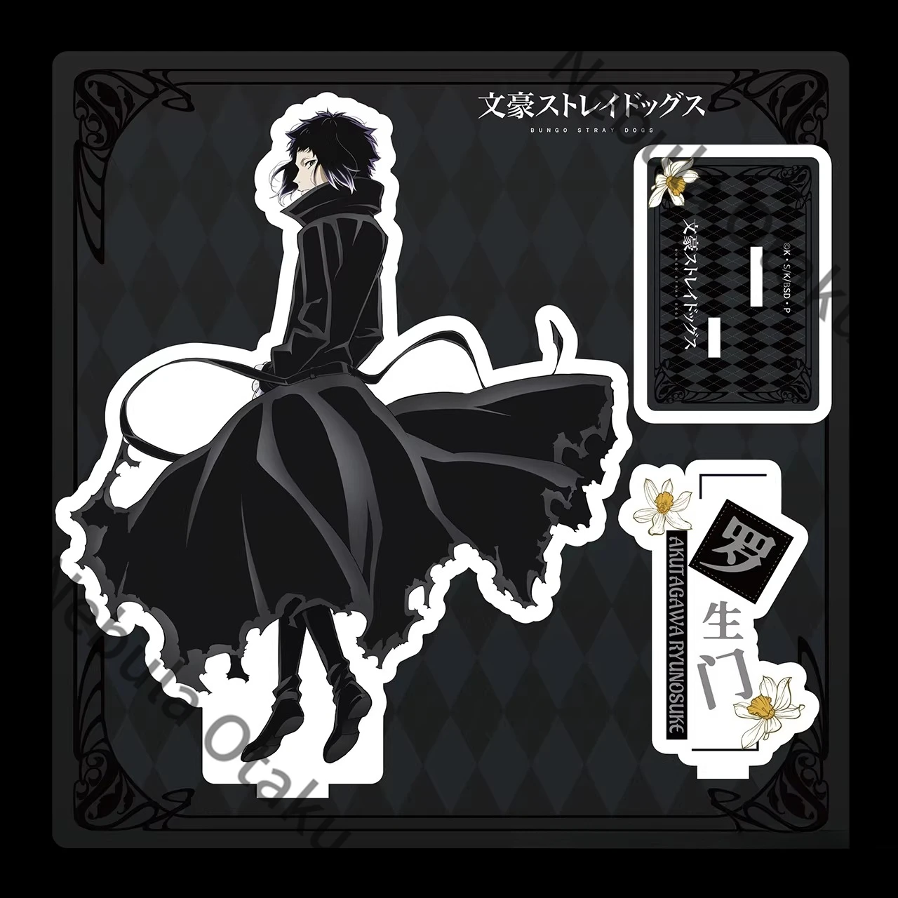 Bungo Stray Dogs Nakajima Atsushi Dazai Osamu Ryunosuke Akutagawa Acrylic Standing Sign Anime Peripheral Cosplay Delicacy Gift