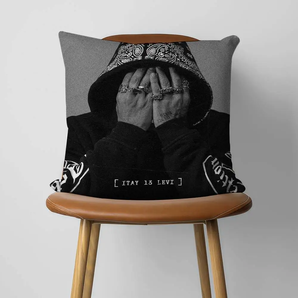 Singer I-Itay L-Levy 13 30x30cm 45x45cm Pillow Case Decor Protective Covers Comfortable Soft For Sofa Living Room Home Office