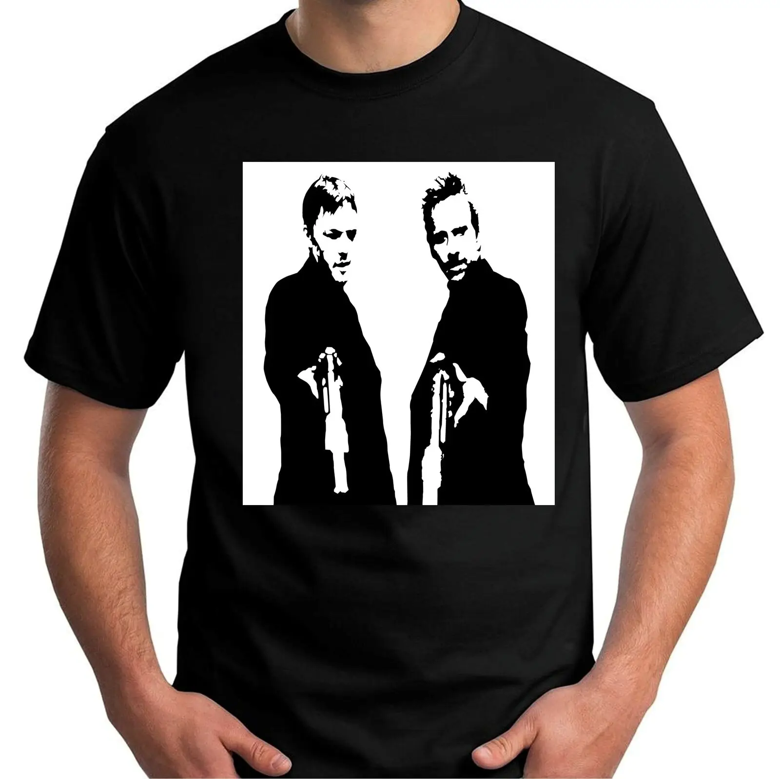 The Boondock Saints T Shirt Norman Reedus Sean Patrick Flanery tee