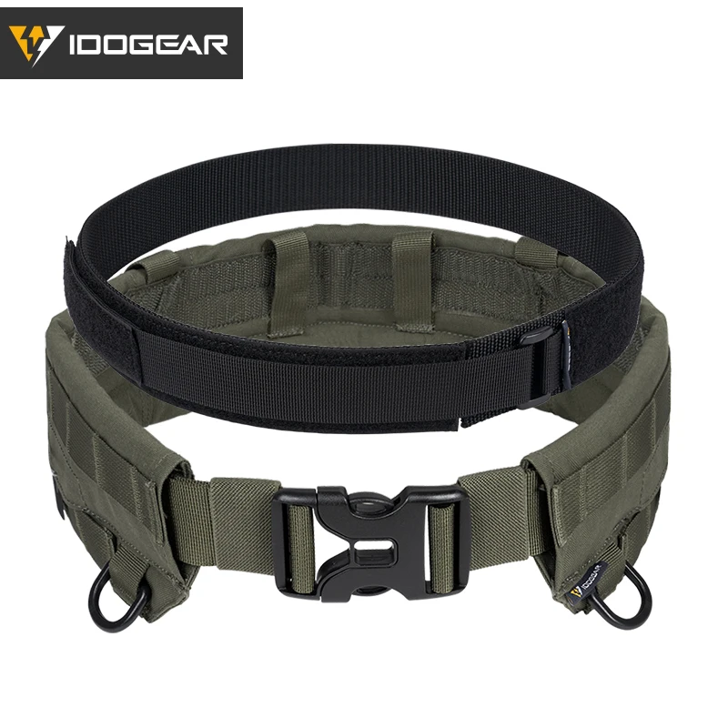 IDOGEAR Tactical Belt MRB Modular Rigger's Belt Quick Release MOLLE  3424