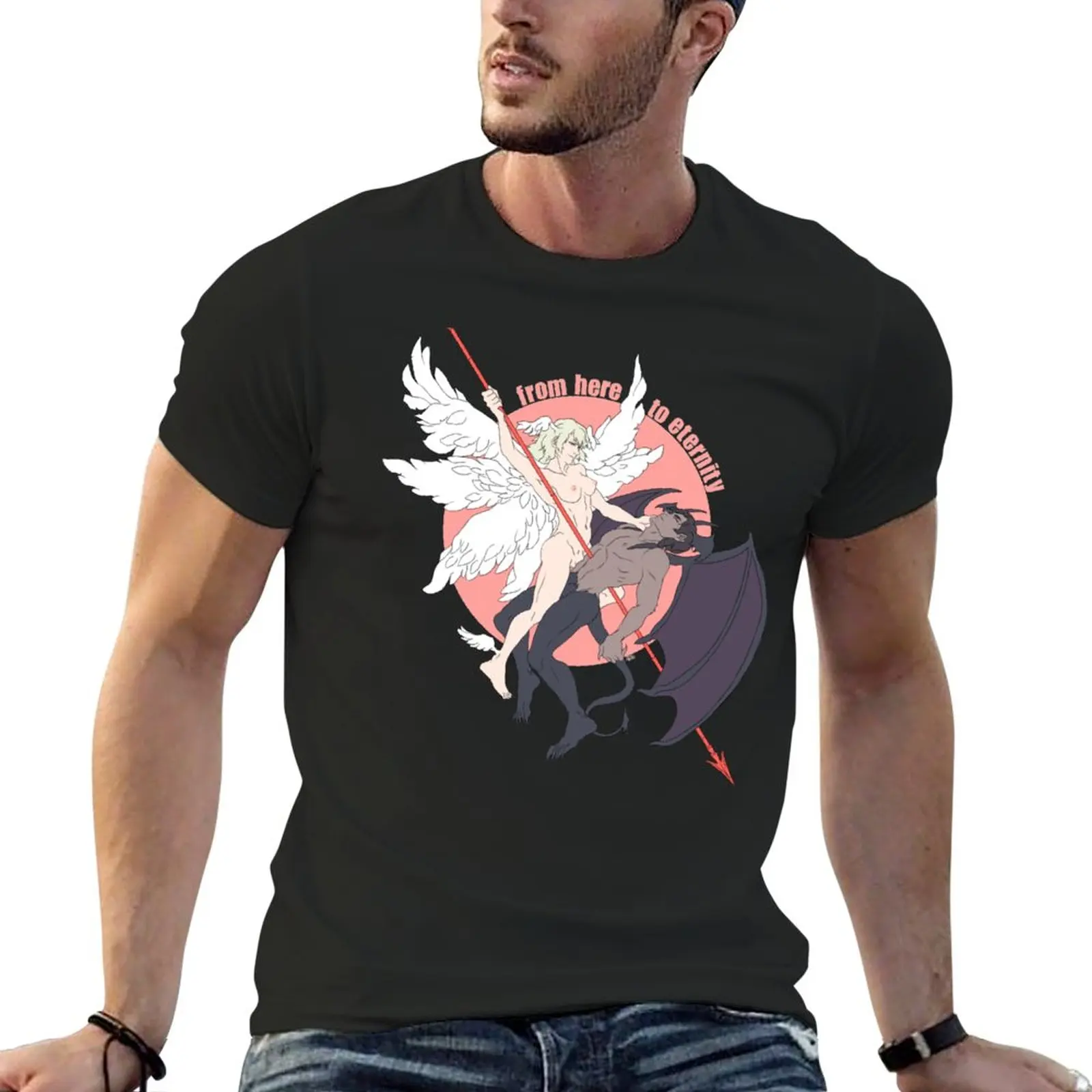 New Devilman Crybaby - From Here to Eternity T-Shirt anime tops graphics t shirt Blouse Short sleeve tee men