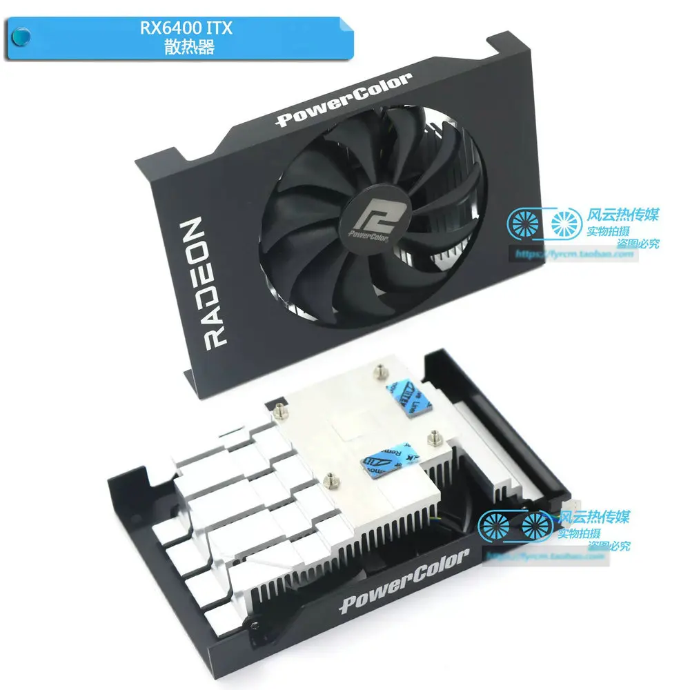 New Original the Cooler for PowerColor RX6400 RX6500XT ITX Video Graphics Card