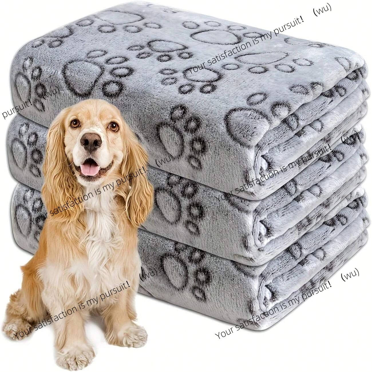 ZOCI-Stuffed Premium Soft  Blanket, Calming Blankets Throw For Small Medium