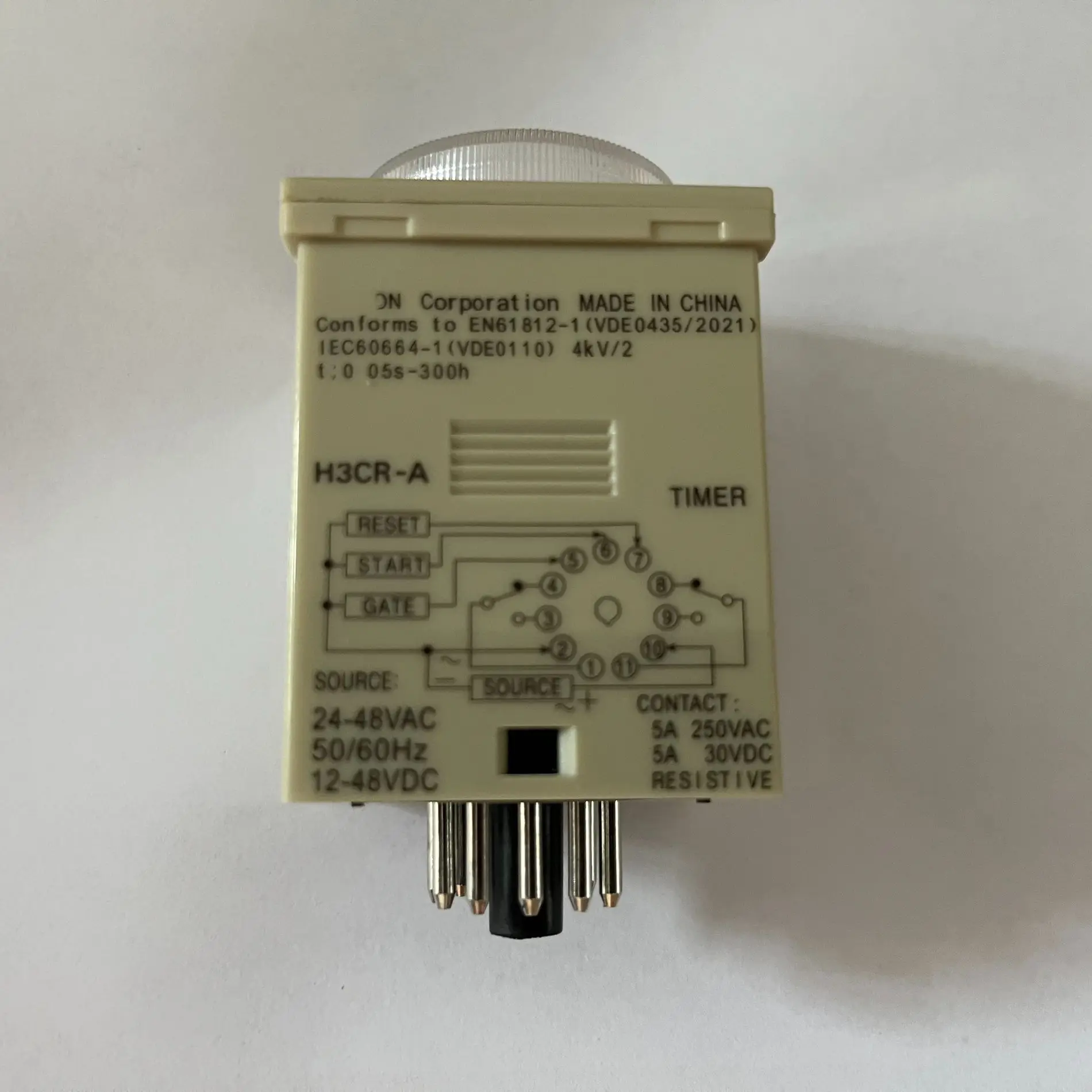 H3CR-A8 8 H3CR-A H3CR-N H3CR-N8 H3CR-A8E H3BA-8 H3BA-N8H H3BA-8H  time relay / timer 100-240VAC 12V-48V/AC