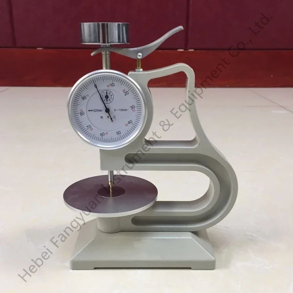 Thickness Gauge for Measuring Thickness of Vulcanized Rubber and Plastic Products