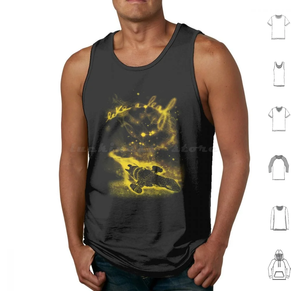 Like A Leaf Tank Tops Vest Sleeveless Serenity Firefly Sci Fi Science Fiction Tv Pop Culture Captain Mal Browncoats