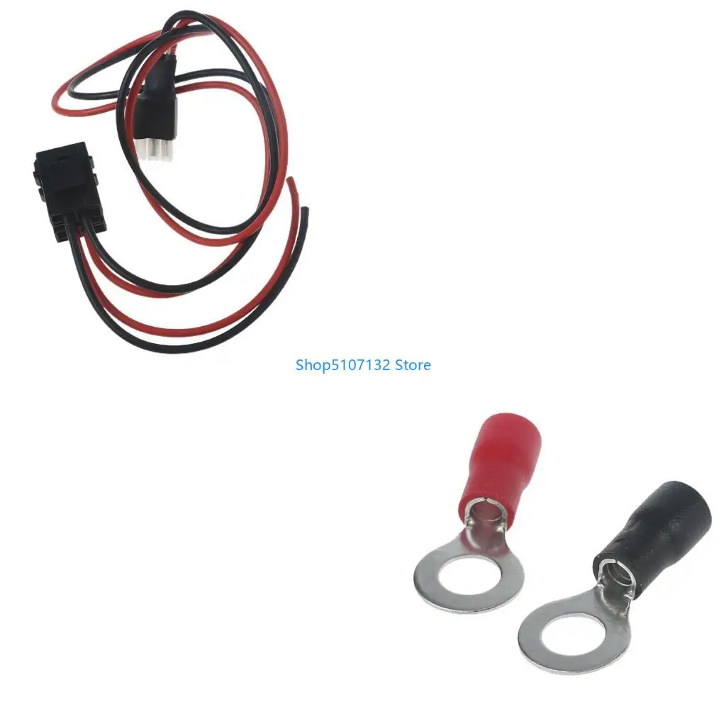 

87HD 6-контактный кабель питания постоянного тока, коротковолновый шнур питания для мобильной радиосвязи Radio IC-706