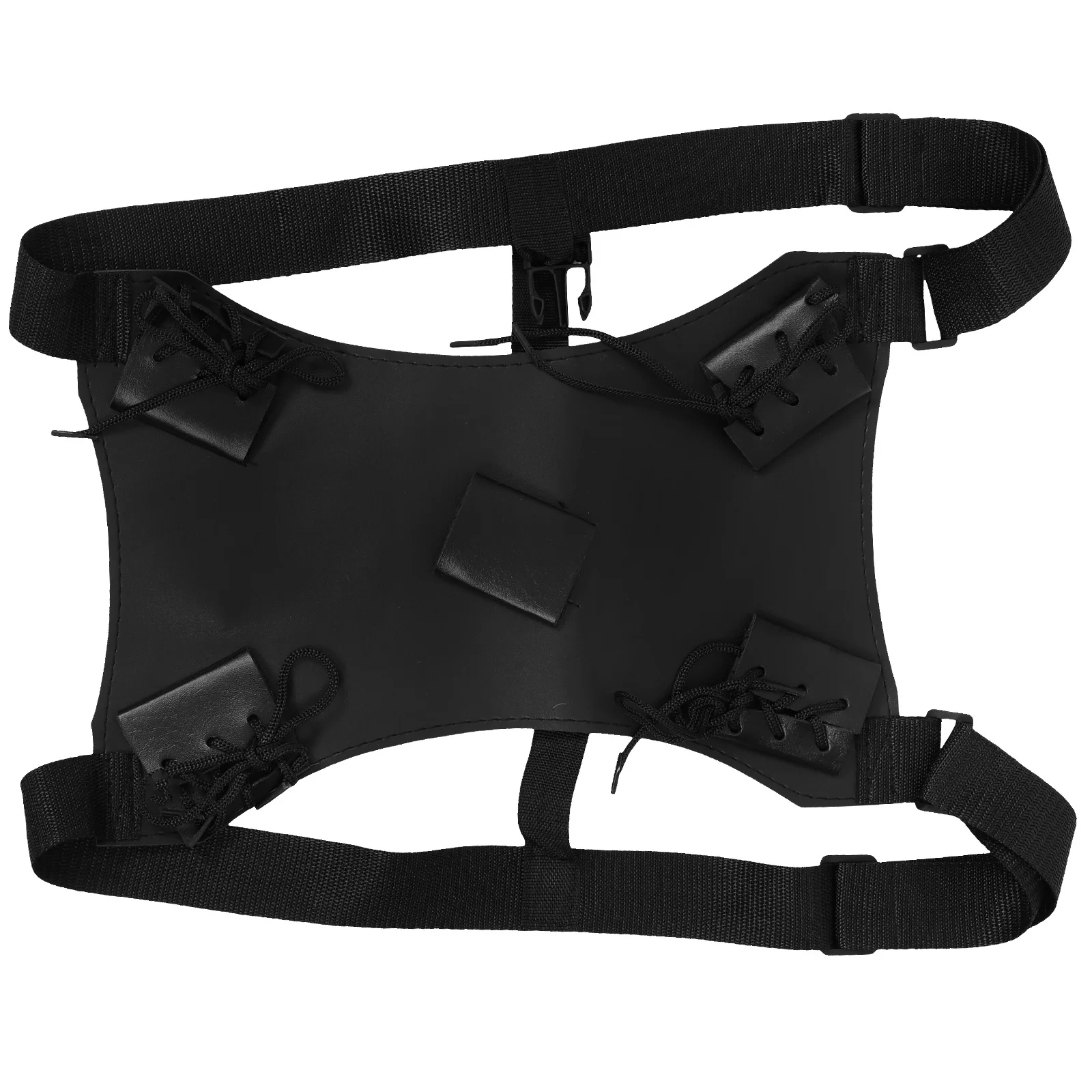 

Dual Shoulder For Cosplay Medieval Performance Sword Backpack Dual Carry Case Sword Back Harness Role Play