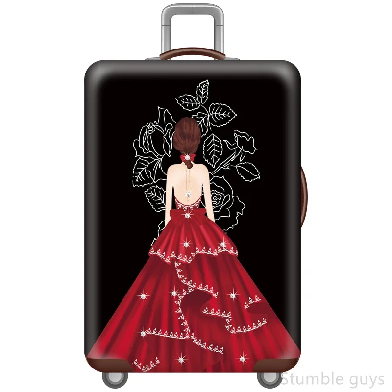 

Эластичный пылезащитный чехол для багажа, защитный, устойчивый к царапинам, прочный, надежный, для дорожных поездок, 18-32 дюйма