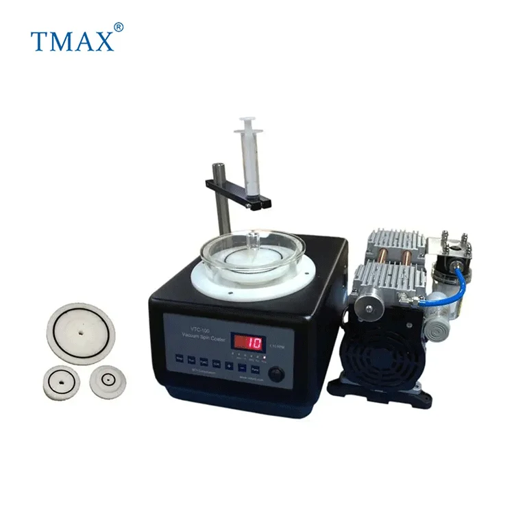 Digital Control Panel And Optional Heating Cover Vacuum Chuck Spin Coater