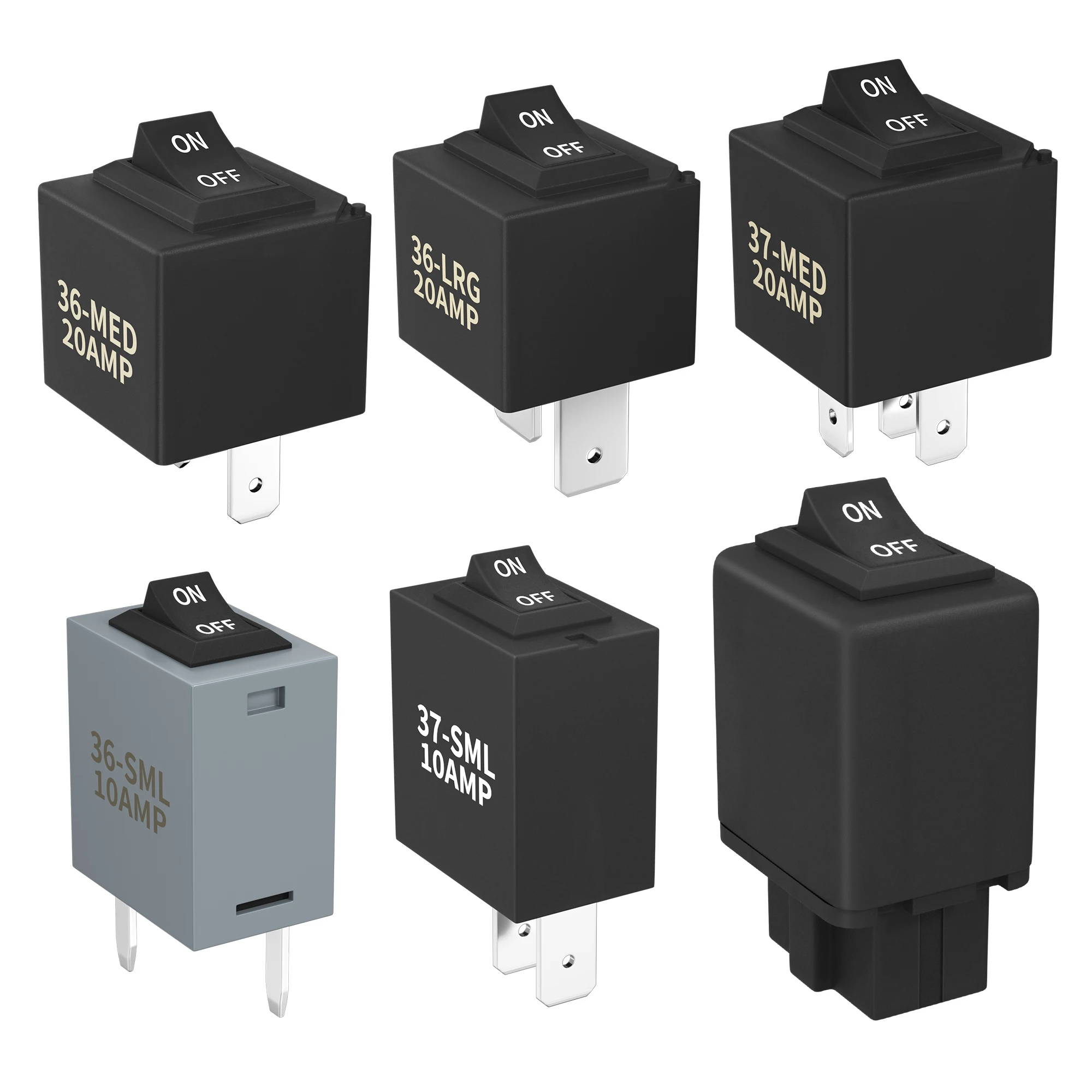 Kit de test de relais 9038 avec interrupteur de dérivation de relais, outil de diagnostic et kit maître de dérivation de relais de pompe à carburant, remplace 9036 9037