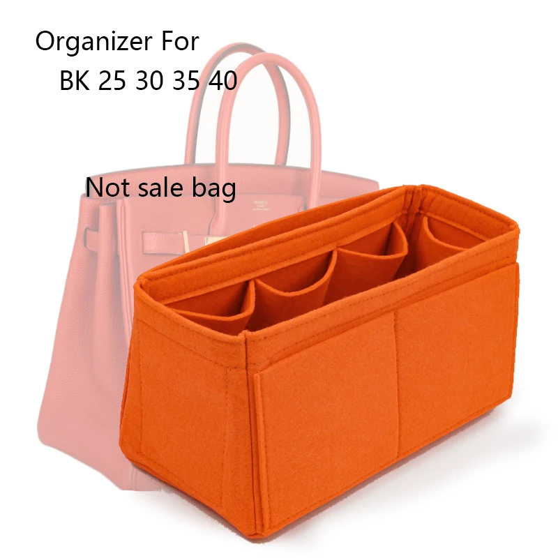 Customize Organizer For H Bir Kins 25 30 35 Insert Bags,Makeup Tote Organize,Women Handbag Tote Cosmetic Liner Keep Shaper