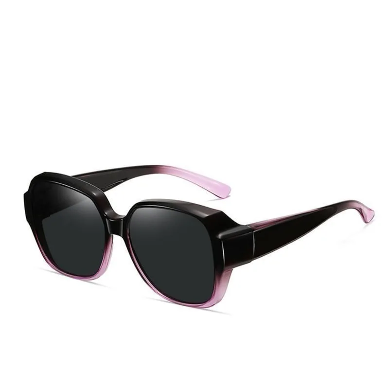 Sunglasses Myopia Glasses Cover Polarized Sunglasses Folding Fit Over Glasses Men Women UV400 Wear image 6