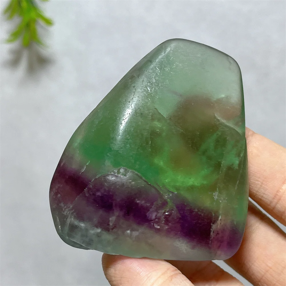 Crystal Natural Green Fluorite Free Form Specimen Stone Quartz Home Gemstone Specimen Room Decoration Gift Feng Shui Healing