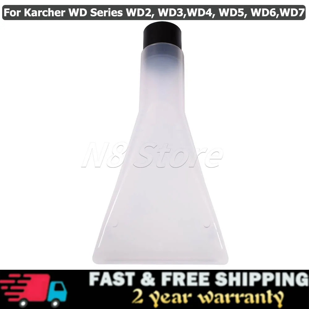 

Wet/Dry Brush For Karcher WD Series WD2 WD3 WD4 WD5 WD6 WD7 Wet/Dry Vacuum Cleaner Water Nozzle