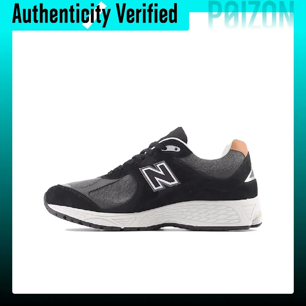 New Balance NB 2002R Comfortable Low top Casual Running Shoes Unisex Black M2002REB